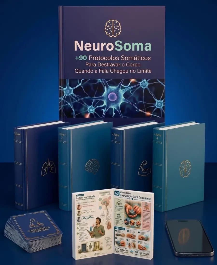 Mockup do Kit de Protocolos Somáticos NeuroSoma